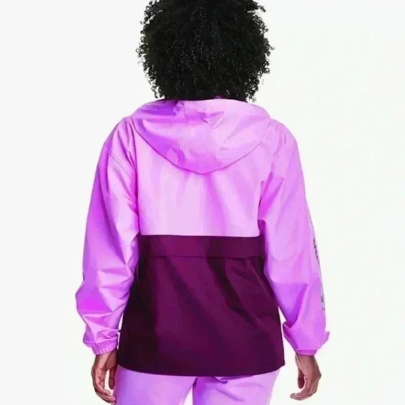Champion Jacket Womens Packable Windbreaker Size S Pink Outdoor Training Gym NWT - Picture 2 of 13